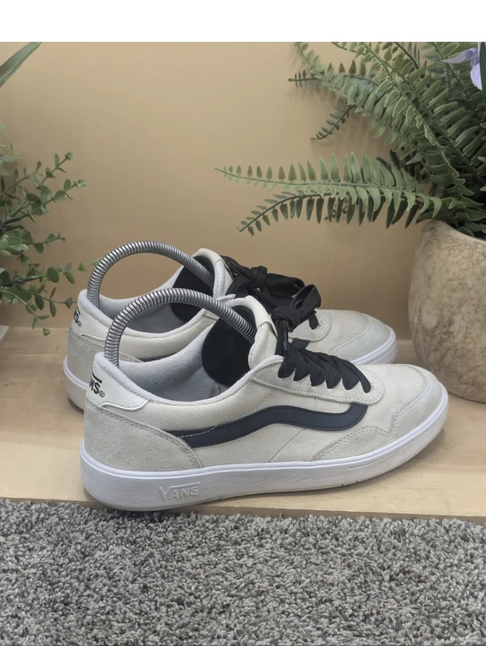 Vans Cruz Too Comfycush Gray Suede Mens 8.5 Women's 10 Casual Comfort Shoes - Picture 4 of 9